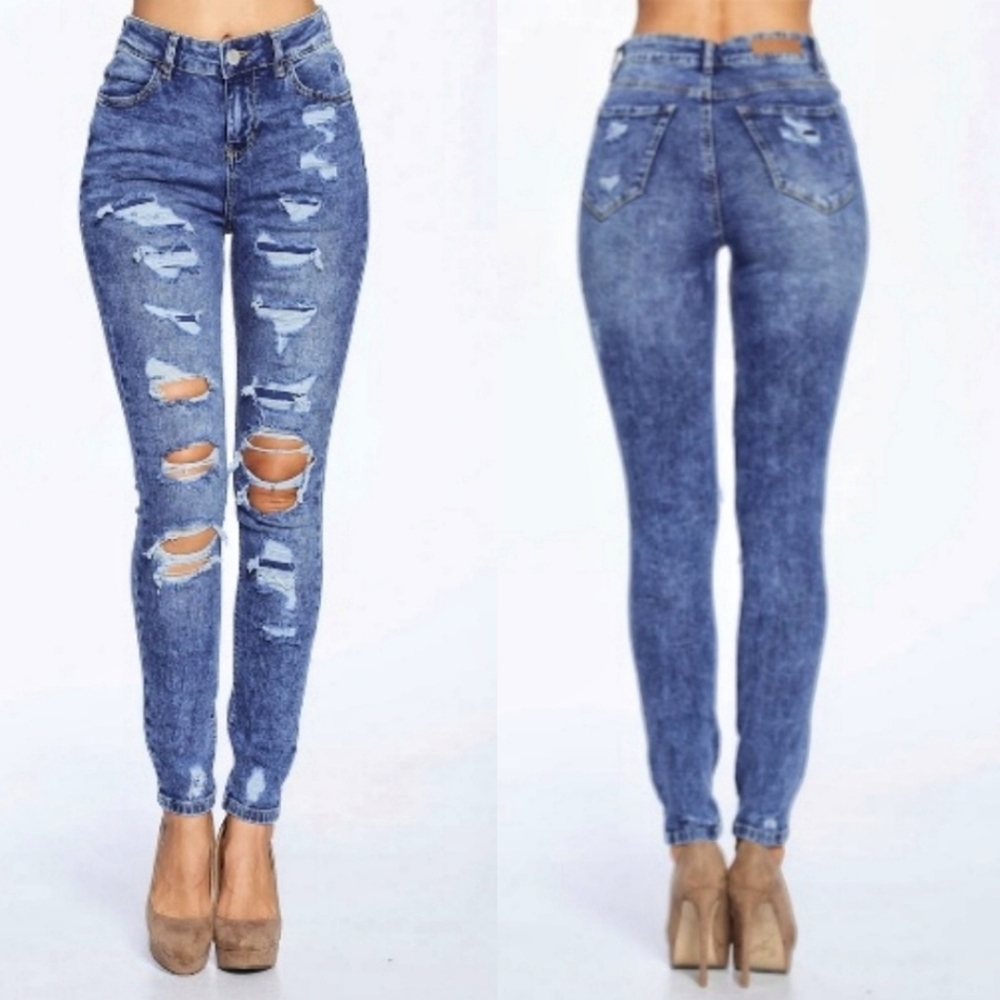 Blue Age - Highrise Skinny Jeans